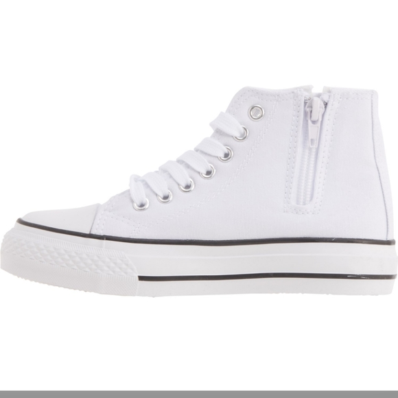Tommy Bahama Hi-Top Sneakers, White 12T - Picture 13 of 15